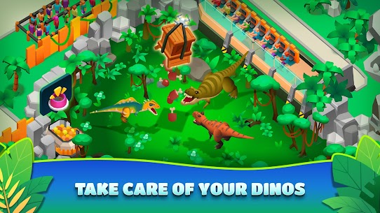 Dinosaur Park—Jurassic Tycoon Apk Mod for Android [Unlimited Coins/Gems] 4