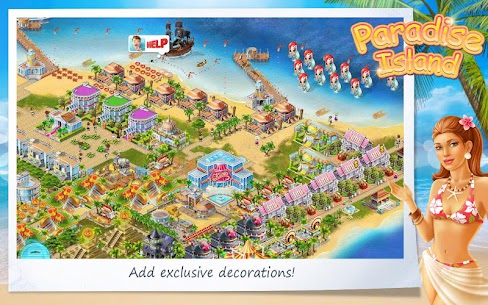 تحميل لعبة Paradise Island مهكرة 2022 للاندرويد 4