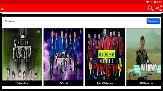 Captura 10 Grupo Soberano Música y Éxitos android