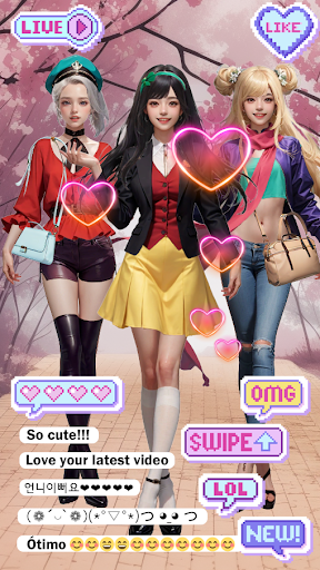 Android application College dress up screenshort