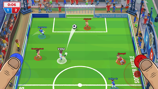 Bataille de Football (Soccer Battle) screenshots apk mod 2