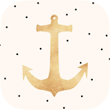 Nautical wallpaper - Anchor icon