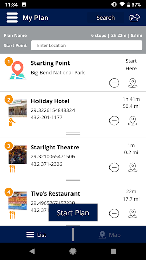 Screenshot of Visit Big Bend!