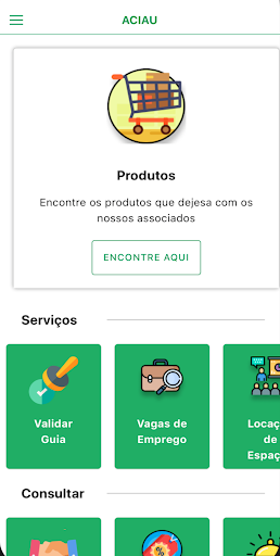 Android application ACIAU screenshort