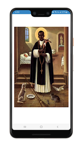Android application Novena a San Martín de Porres screenshort