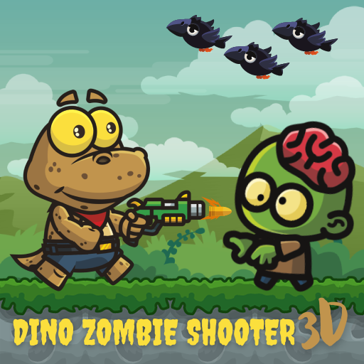 Dino Zombie Shooter 3D logo