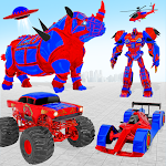 Cover Image of Download Rhino Robot Truck Robot Car 42 APK