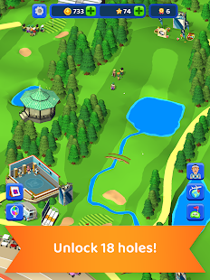 Idle Golf Club Manager Tycoon Screenshot