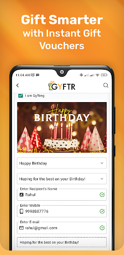GyFTR: Gift Cards & Vouchers Screen 3