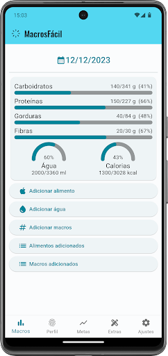 Android application Macros Fácil screenshort