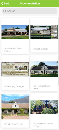 Android application Visit Hex River Valley screenshort