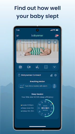 Screenshot of Babysense Smart Nursery
