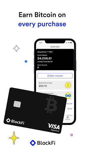 BlockFi - Buy & Earn Crypto screen 2