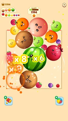 Fruit Merge-Juicy Melon Puzzle - Screenshot 3
