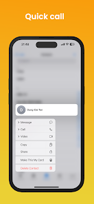 Captura de Pantalla 20 iCall iOS 17 – Phone 15 Call android