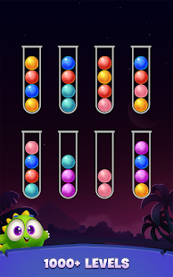 Color Ball Sort Puzzle - Dino Bubble Sorting Game  APK screenshots 3