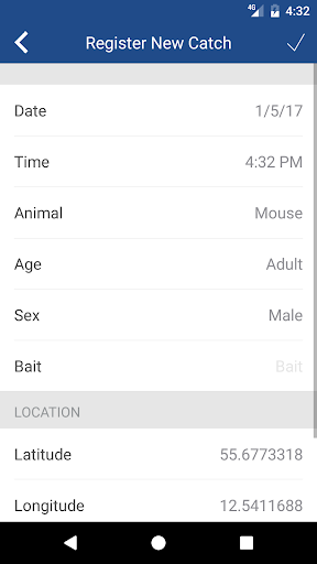 TrapSensor Screen 3