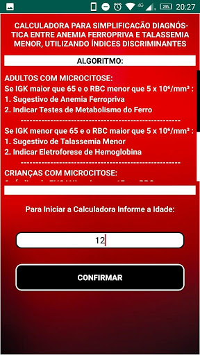 CalcSimpDiagnost Screen 2
