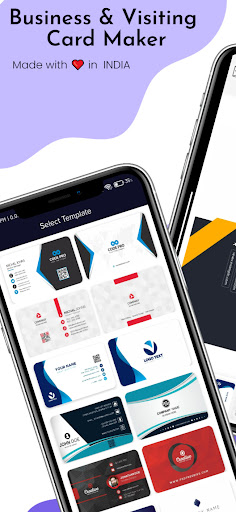 Android application Digital Card Maker : Business screenshort