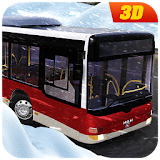 Offroad Bus Parking: Uphill Snow Tracks Driving 3D icon