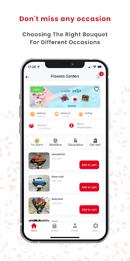Bouqueh: Order flowers online Screen 3