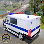 Cover Image of Descargar Simulador de coche de policía Van Drive  APK