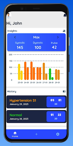 Blood Pressure Tracker Pro ekran görüntüsü