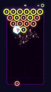 Neon Bubble Shooter 0.8 APK screenshots 1