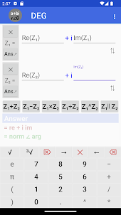 Easy Complex Number Calculator