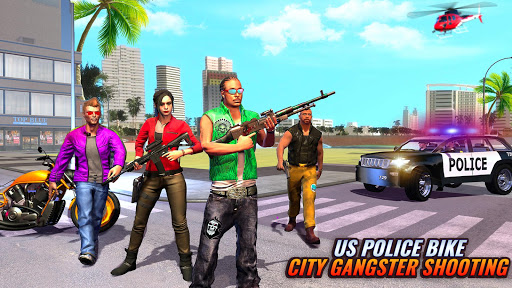 US Police Bike Gangster Chase: Police Bike Games 1.1.5 Screenshots 6
