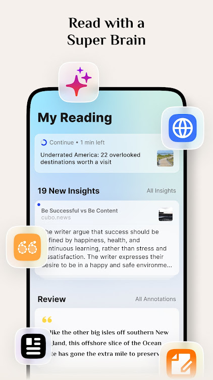 Cubox: AI Reader & Highlight - 7.8.1 - (Android)