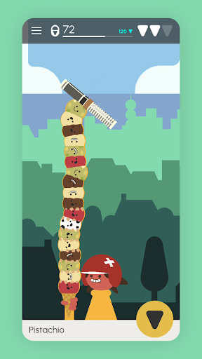 Android application Ice Cream Disaster Arcade Game screenshort