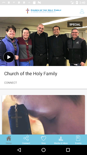 Android application Holy Family GB screenshort