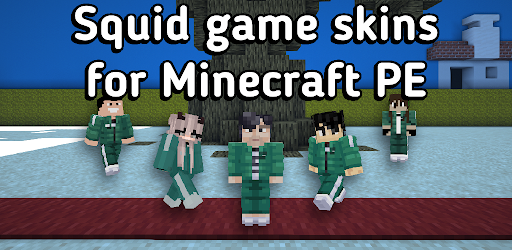 Squid Game skins for Minecraft cover