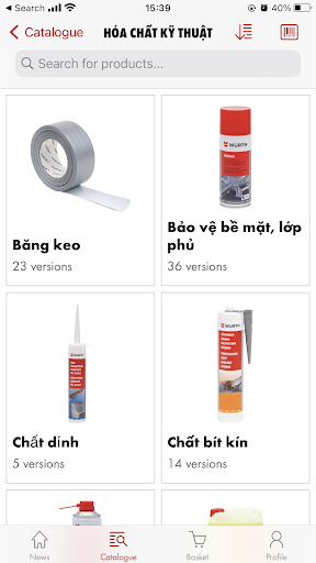 Würth Việt Nam Screen 2