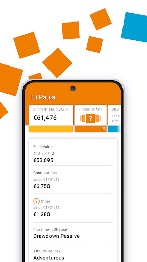 Android application LifeSight Pension IRL screenshort