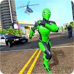 Cover Image of Unduh Spider Rope Game: Vegas Crime City Gangster 1.5 APK