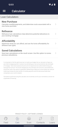 Reach Home Loans Screen 2