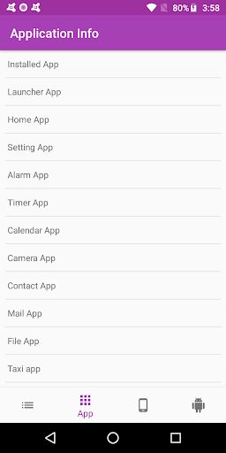 My Debug Application Screen 2