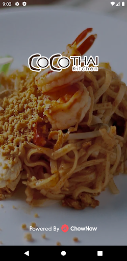 Android application Coco Thai Kitchen screenshort