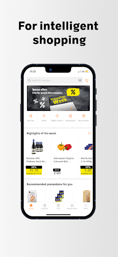 Android application Coop's online supermarket screenshort