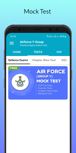 Airforce Y Group Papers & Test Screen 2
