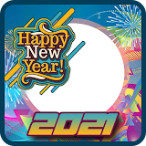 Happy New Year Photo Frames 2021 icon
