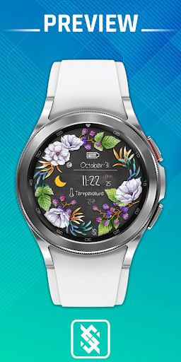Android application BFF104- Blackboard Art Flower screenshort