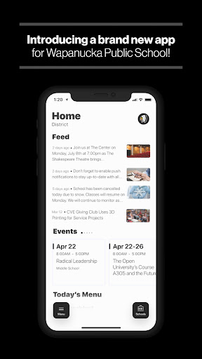 Android application Wapanucka School screenshort
