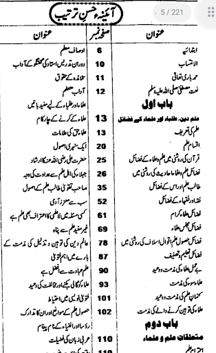 Islamic Books in Urdu offline Screen 2