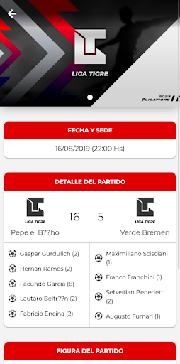 Liga Tigre Screen 2