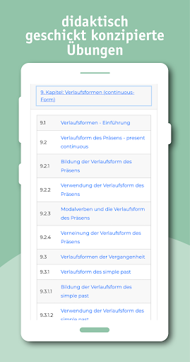 Englischkurs Screen 3