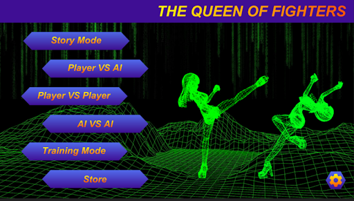 Android application The Queen Of Fighters screenshort