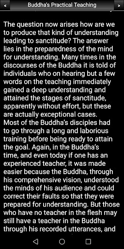 Buddha’s Practical Teaching Screen 3